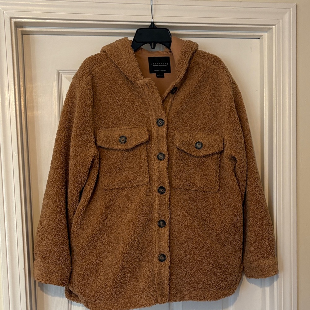 Sanctuary Cozy Tan Jacket